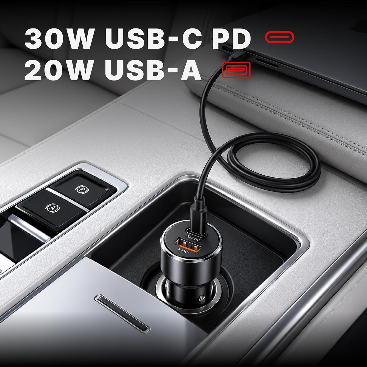 Car charger YESIDO Y64 BLACK