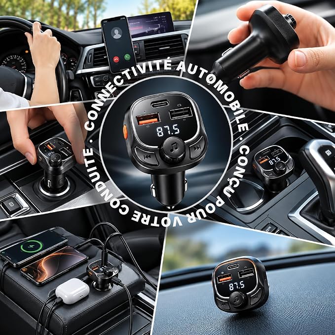 Car charger YESIDO Y70 BLACK