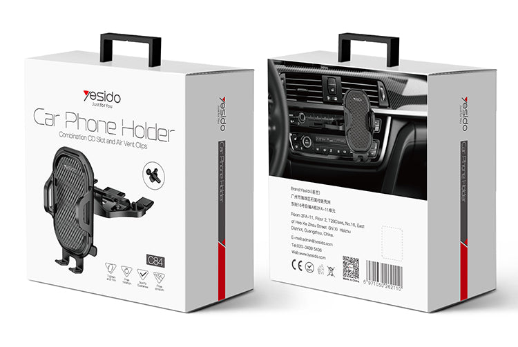 HOLDER YESIDO C84 BLACK