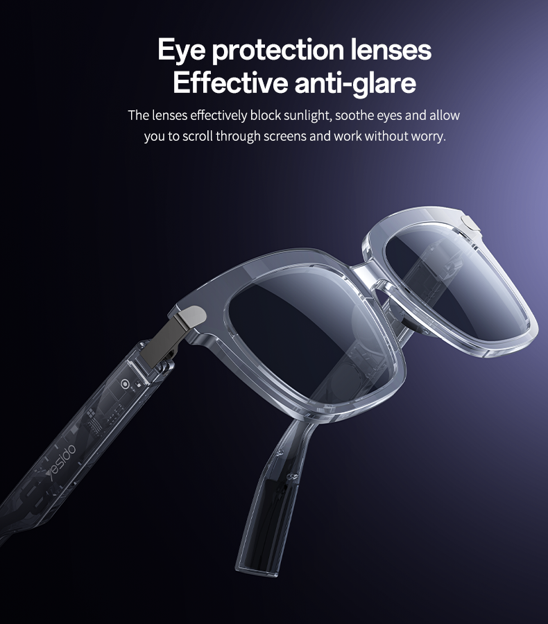 SMART GLASSES YESIDO IO41 Gray