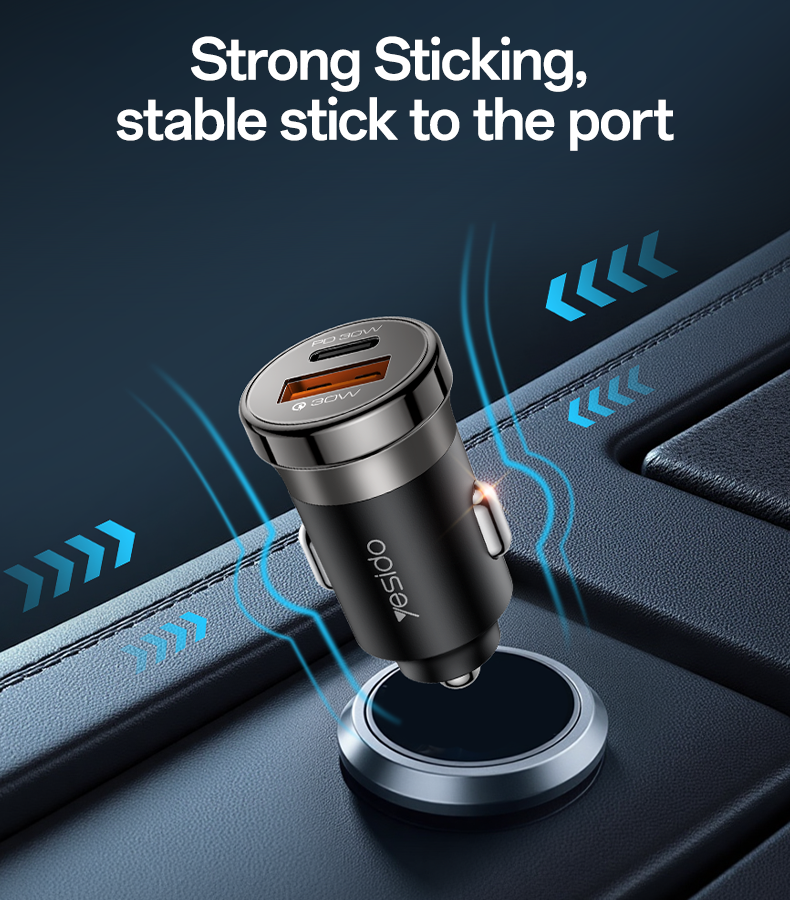 Car charger YESIDO Y73 BLACK