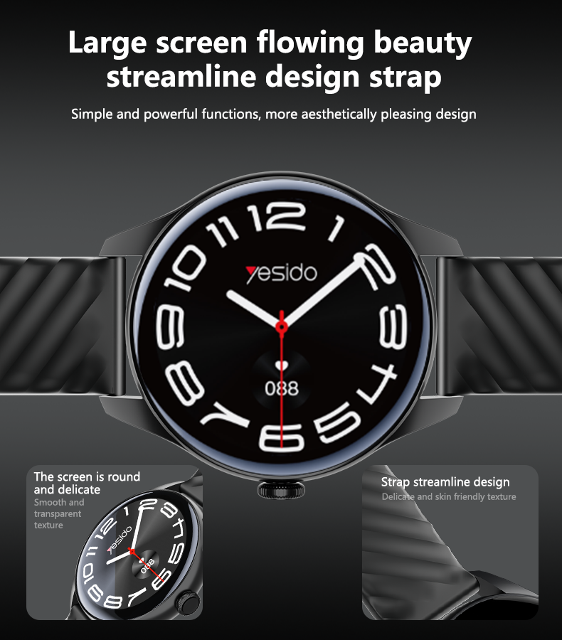 Sports Watch YESIDO IO43 BLACK
