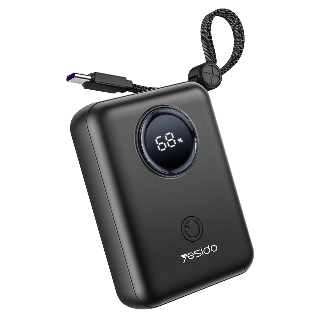Power bank YESIDO YP64 BLACK