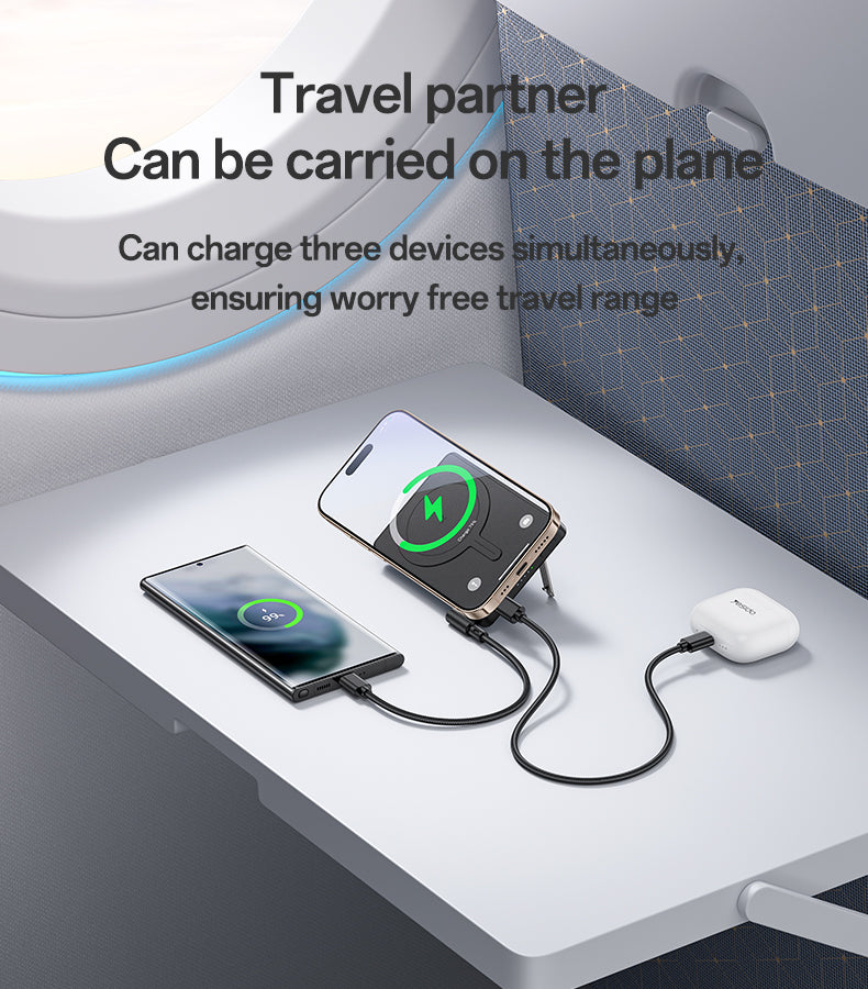 Power bank YESIDO YP78 BLACK