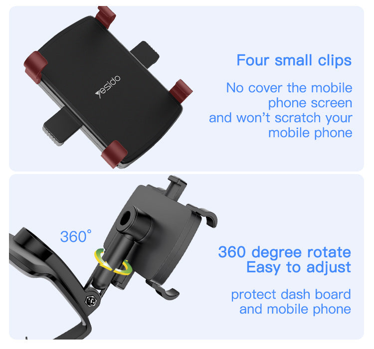 HOLDER YESIDO C101 BLACK