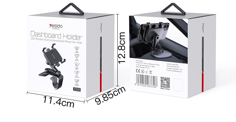 HOLDER YESIDO C101 BLACK