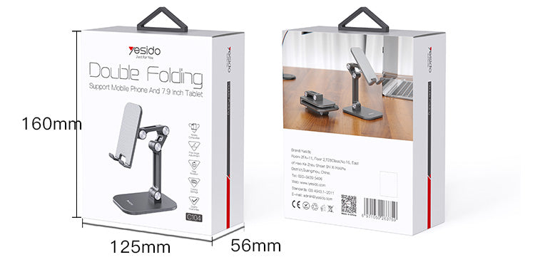 HOLDER YESIDO C104 BLACK