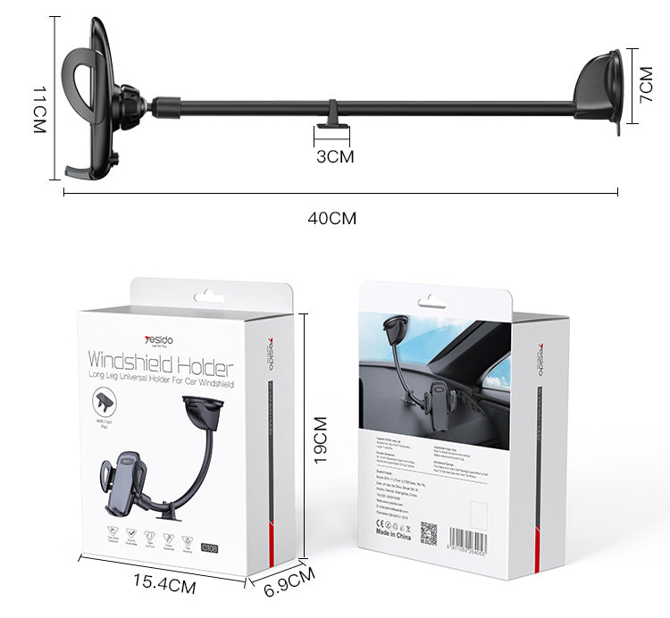 HOLDER YESIDO C108 BLACK