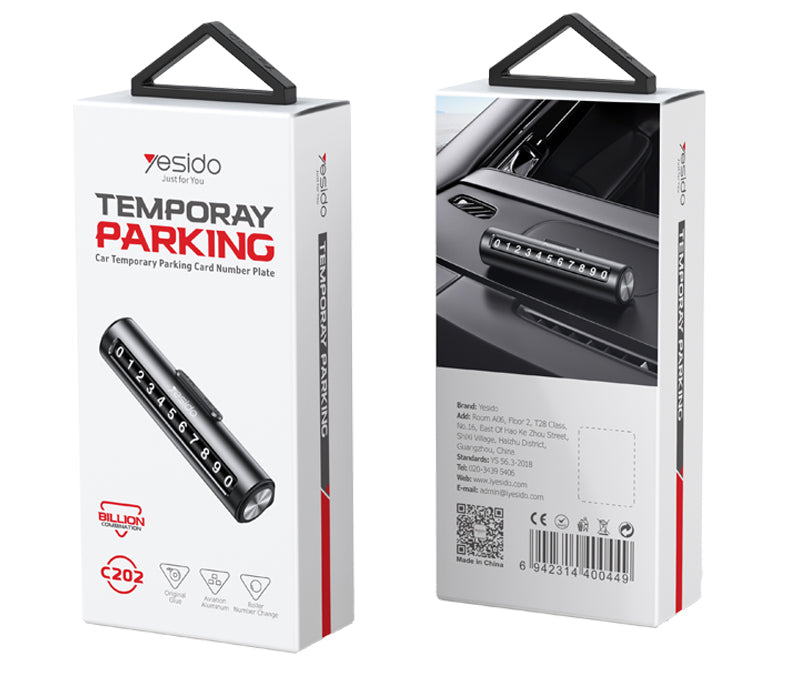 HOLDER YESIDO C202 Black
