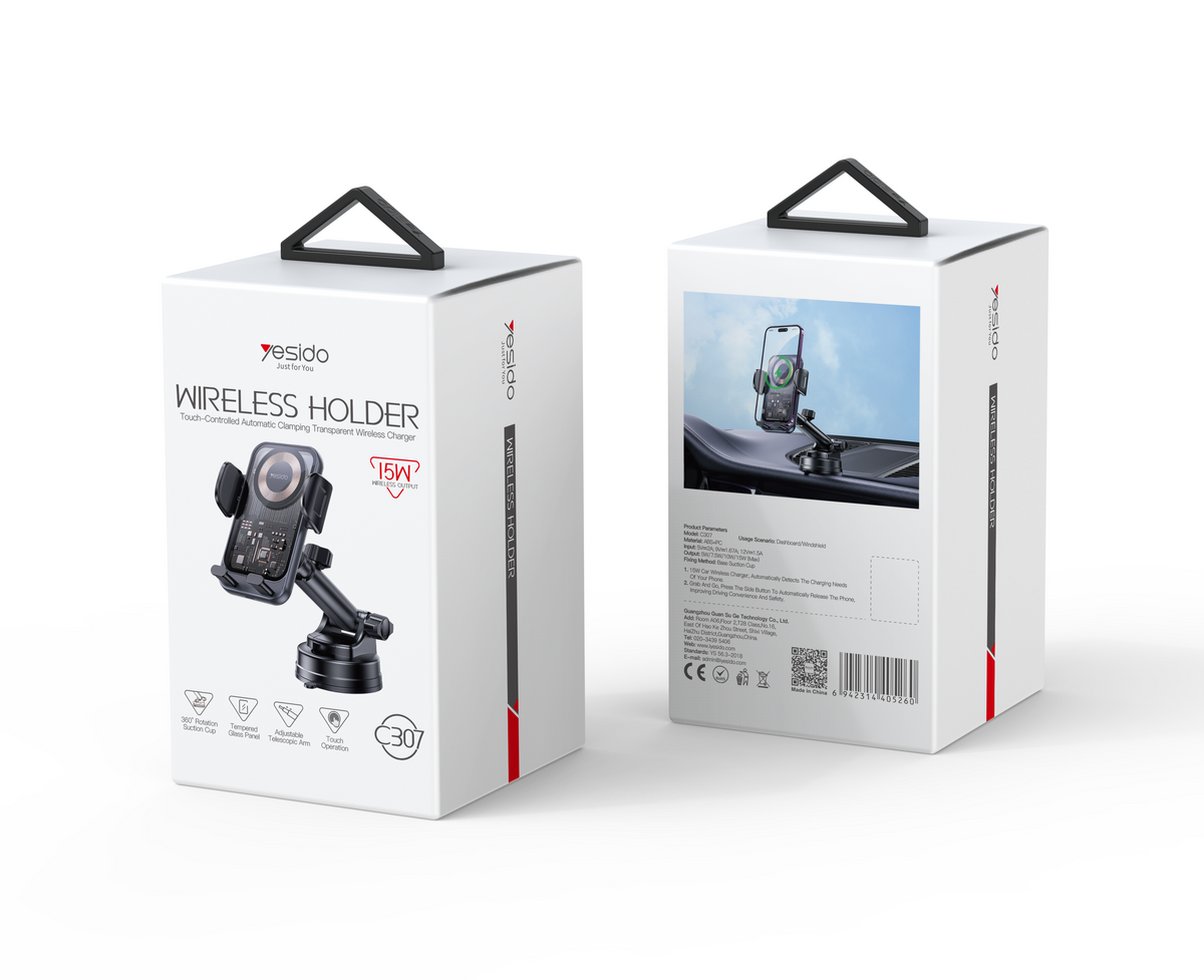 HOLDER YESIDO C307 BLACK