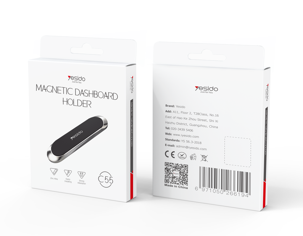 HOLDER YESIDO C55 Black