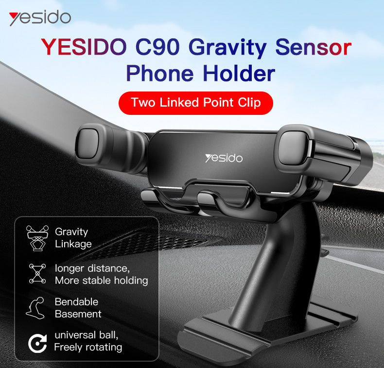 HOLDER YESIDO C90 BLACK