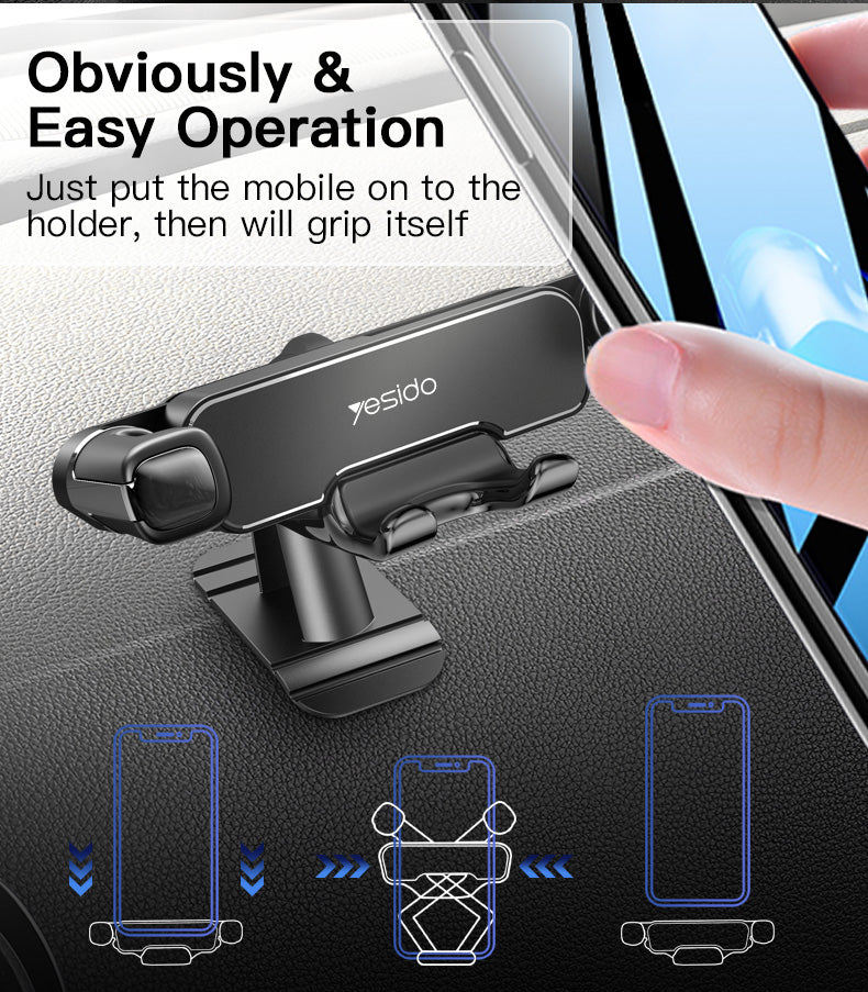 HOLDER YESIDO C90 BLACK