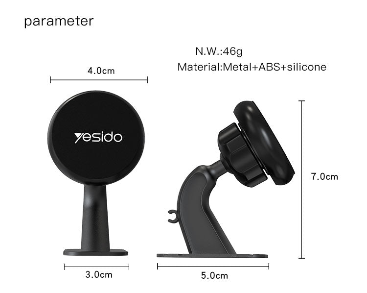 HOLDER YESIDO C91 Black