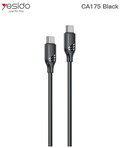 C-C cable 18W PVC CA175 black