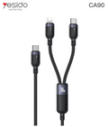 2IN1 Data cable TC to Lightning and TC CA90