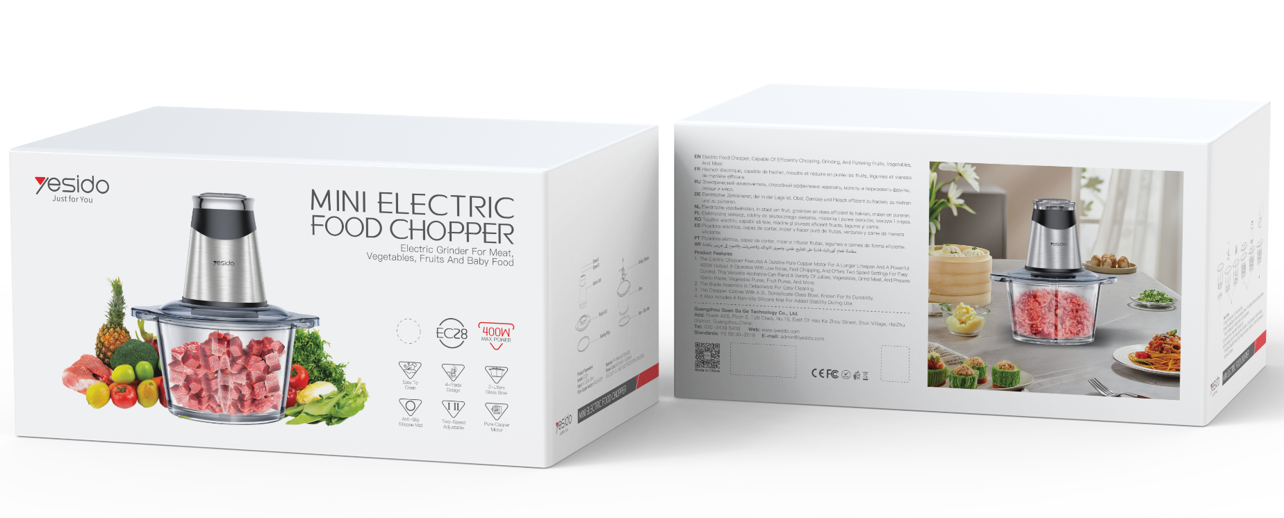 Electric Food Chopper EC28 EU
