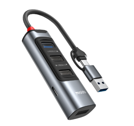 5 in 2 USB Hub HB20