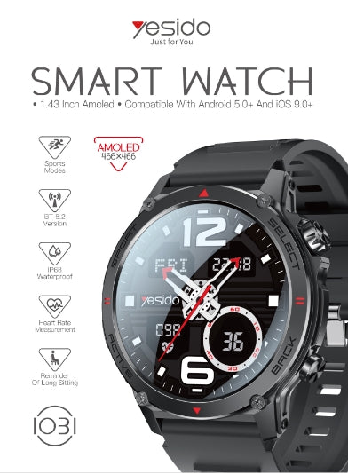 AMOLED SmartWatch IO31