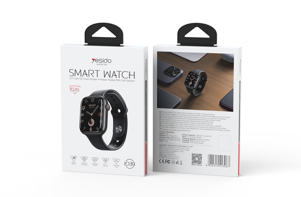 Sports Watch YESIDO IO39 BLACK