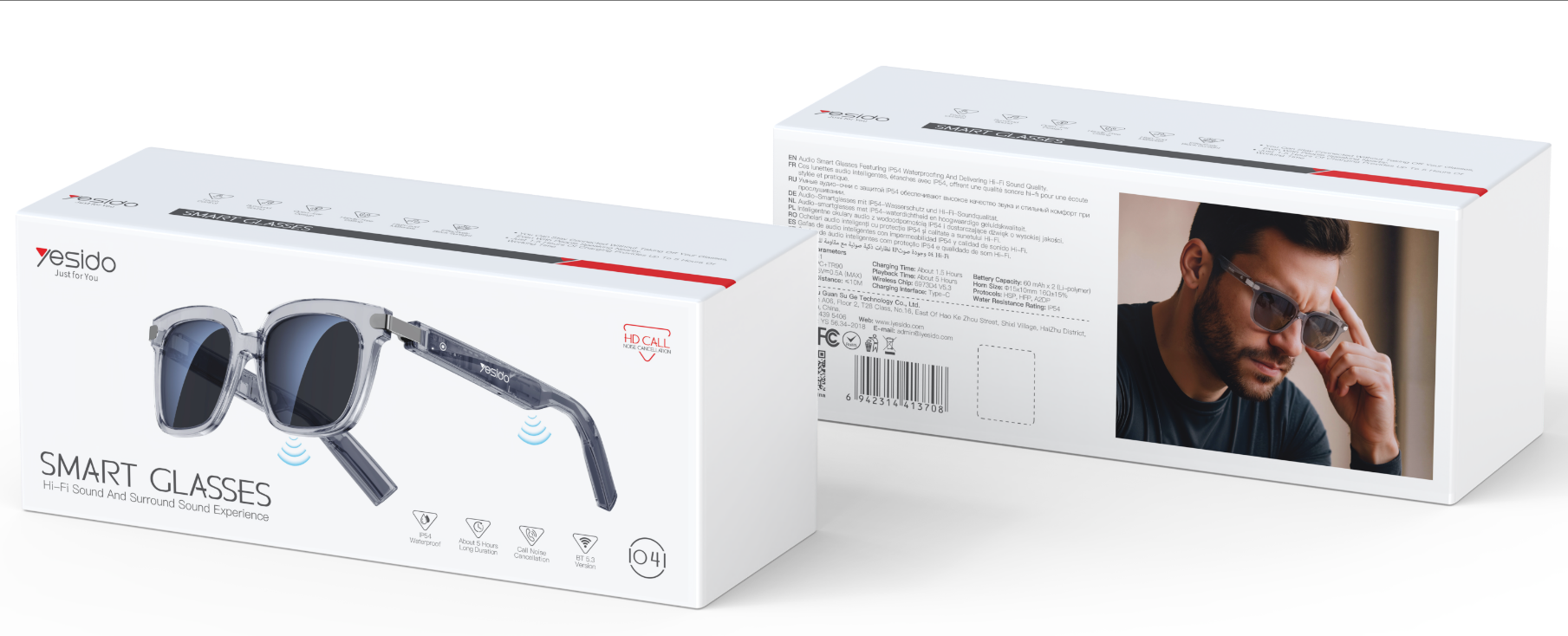 Smart Bluetooth Glasses IO41