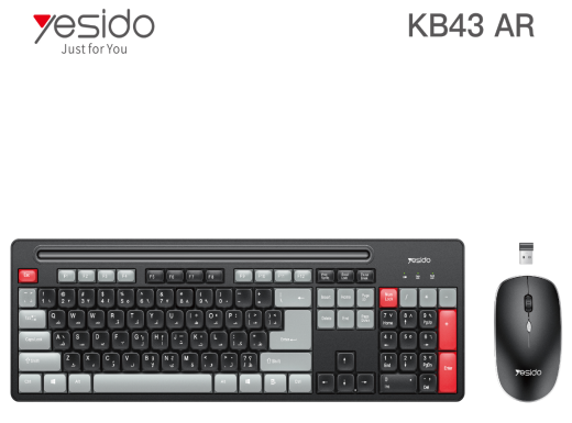 2.4G keyboard and mouse set KB43