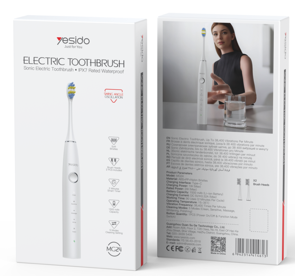 Sonic Electric Toothbrush MG24