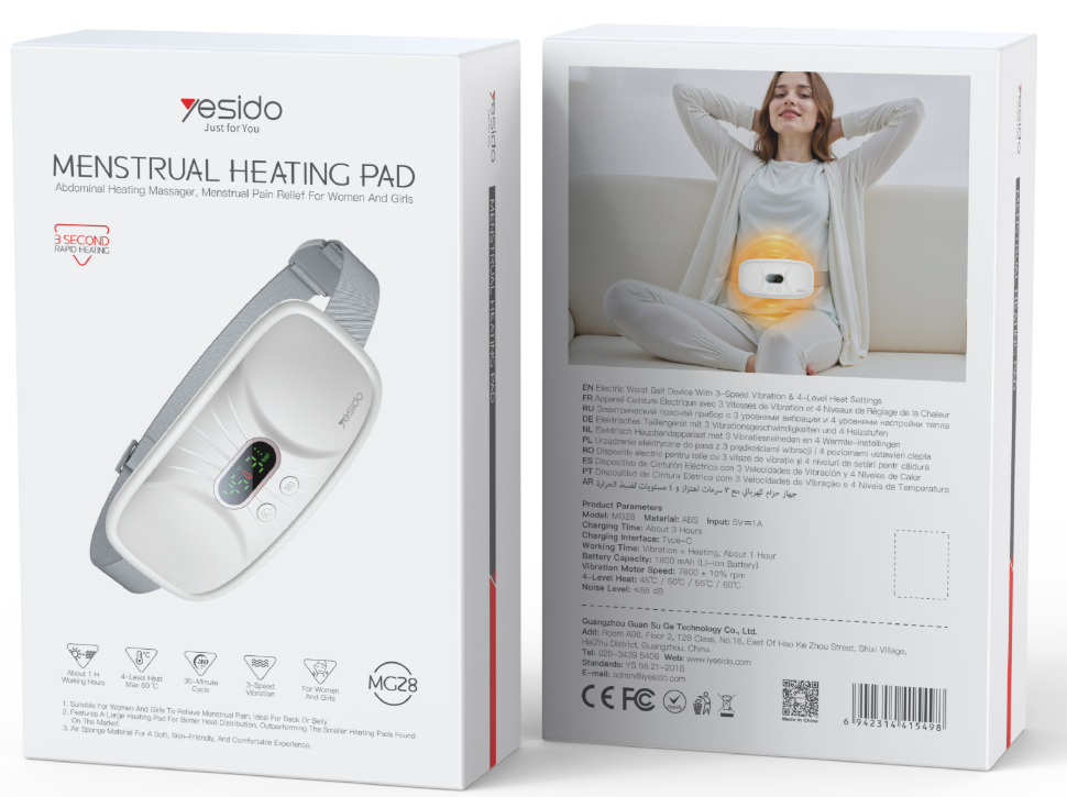 MENSTRUAL HEATING PAD MG28