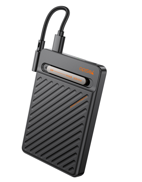 Power bank YESIDO YP77 BLACK