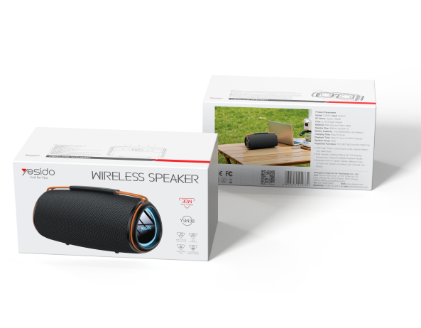 SPEAKER YESIDO YSW38 BLACK