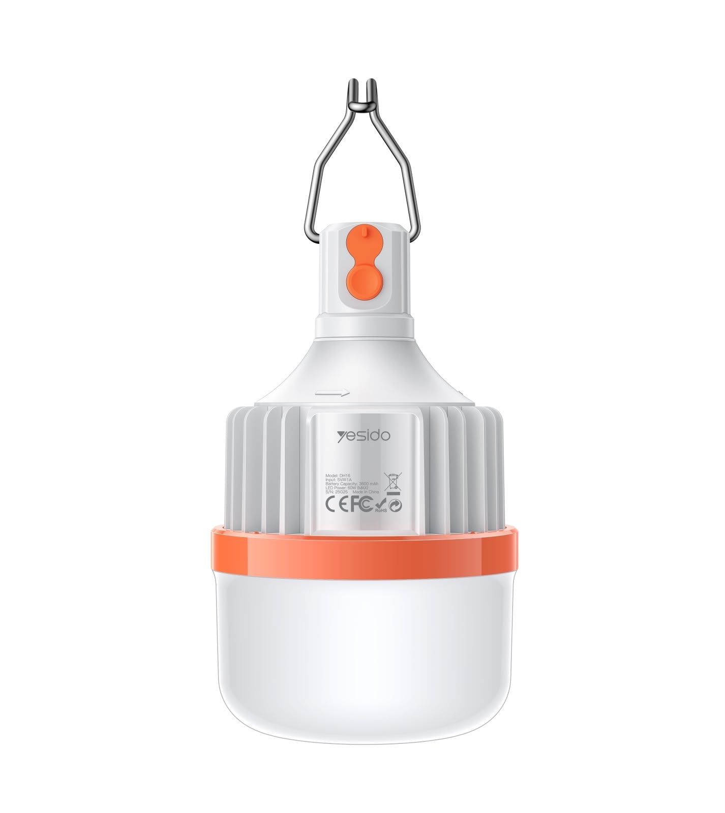 LED STRETCHABLE LED LIGHT BULB YESIDO DH16 WHITE