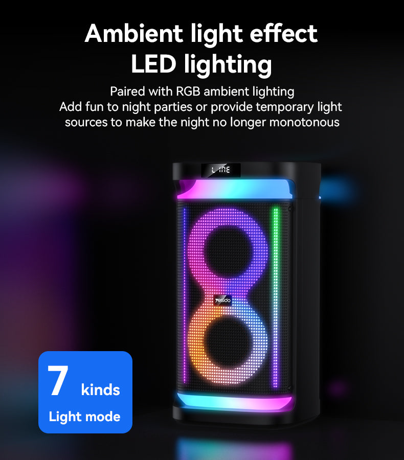 SPEAKER YESIDO YSW29 BLACK