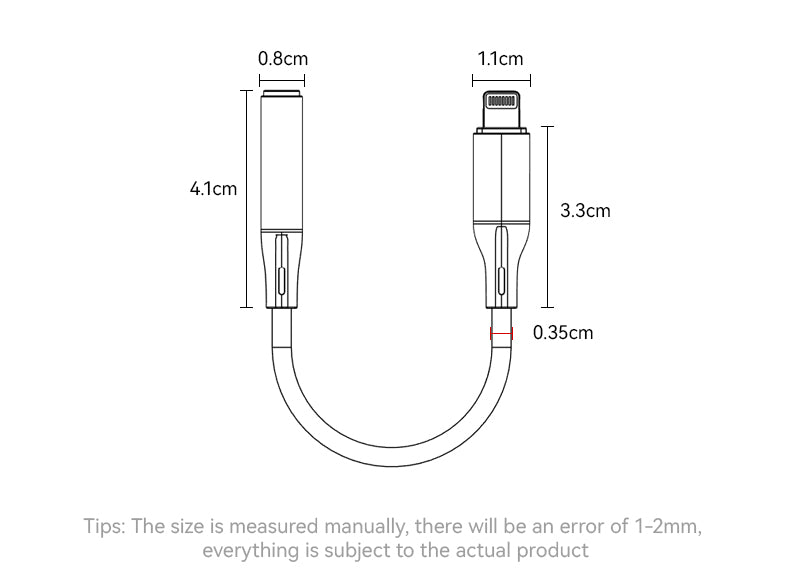 Aux cable YESIDO YAU45 BLACK