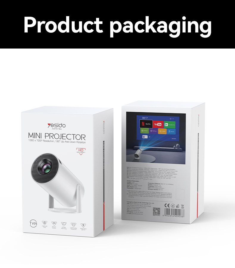 Projector YESIDO TV14 WHITE