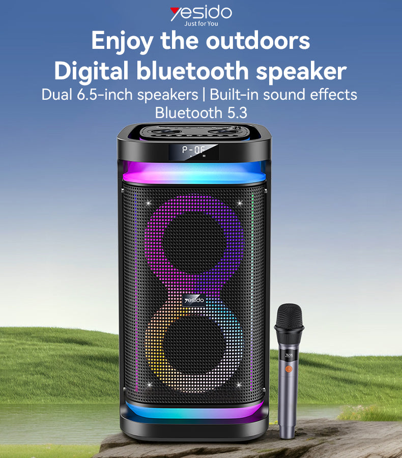 SPEAKER YESIDO YSW29 BLACK