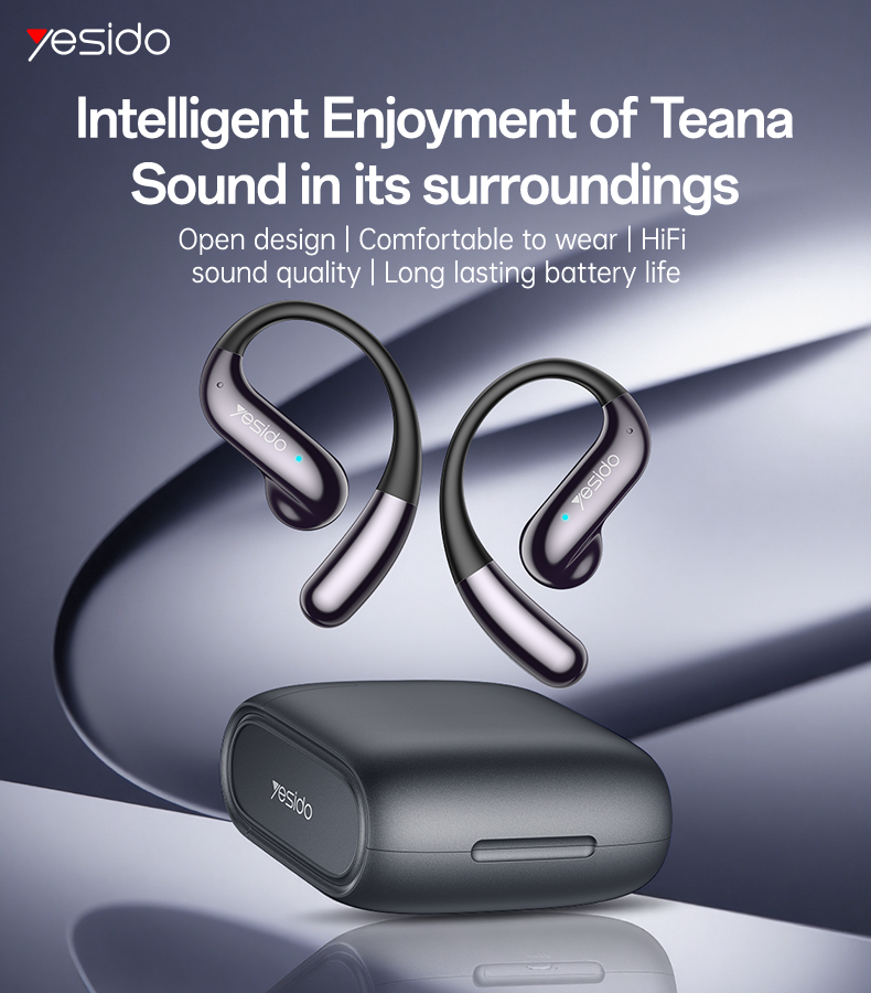 AIRPOD YESIDO YSP28 Black