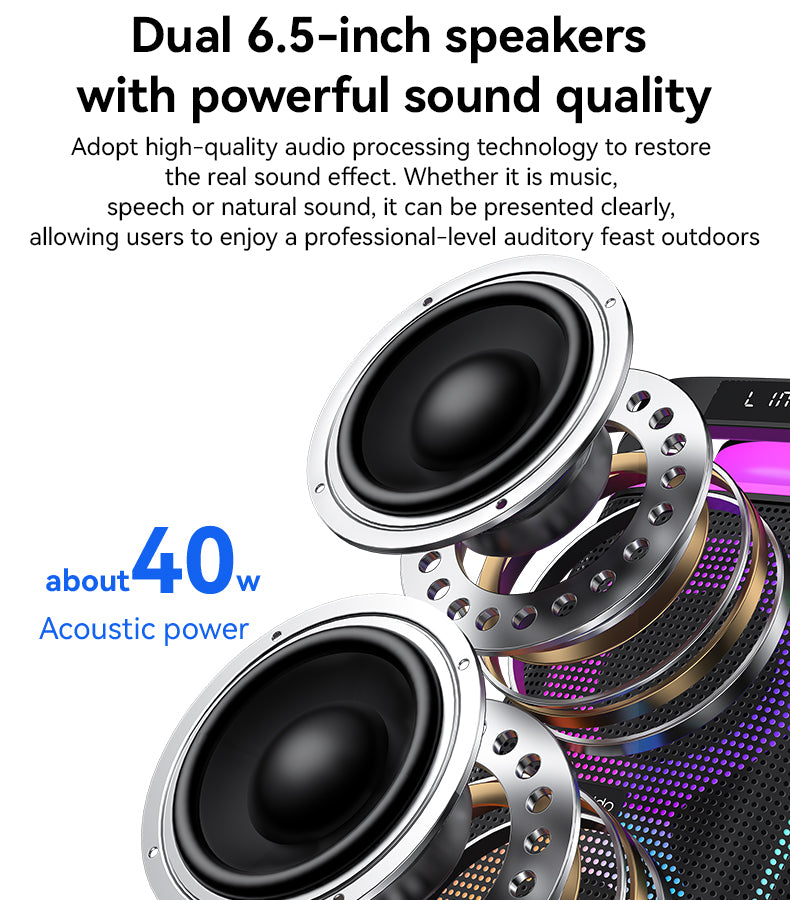 SPEAKER YESIDO YSW29 BLACK