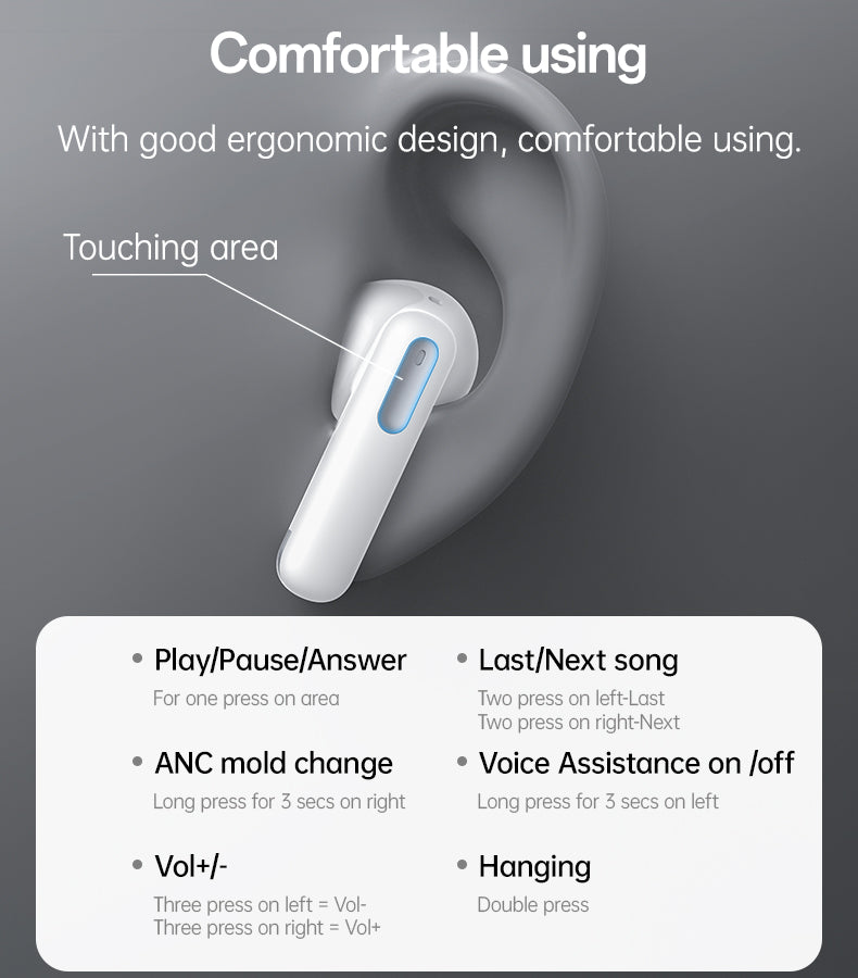 AIRPOD YESIDO TWS34 WHITE