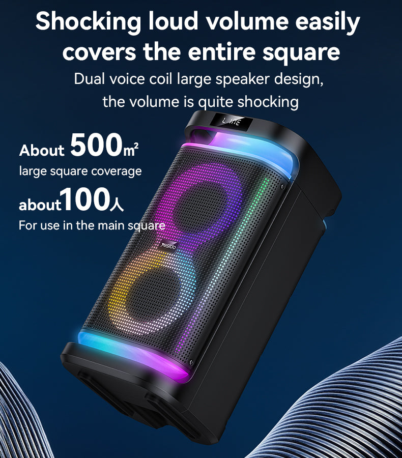 SPEAKER YESIDO YSW29 BLACK