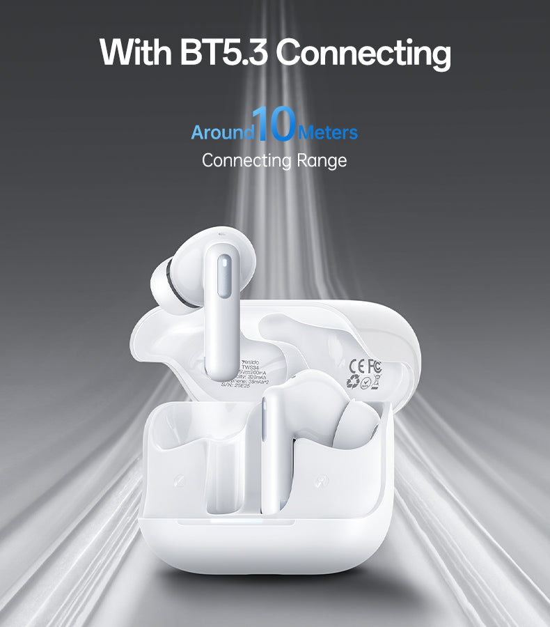AIRPOD YESIDO TWS34 WHITE