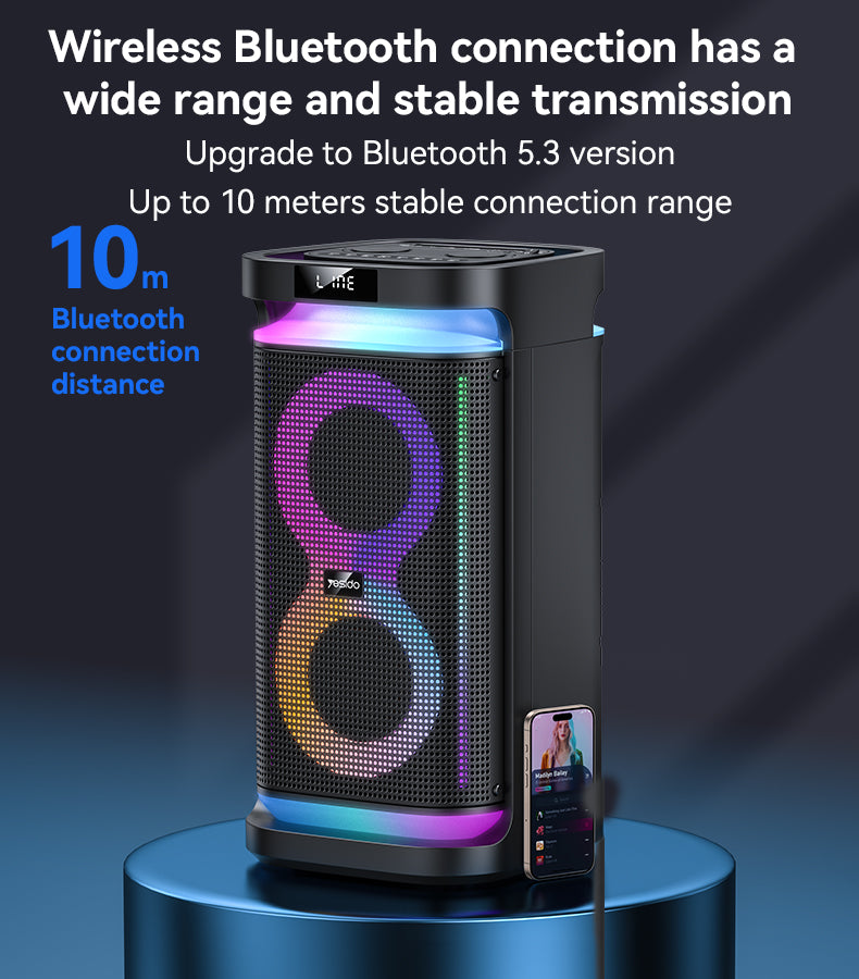 SPEAKER YESIDO YSW29 BLACK
