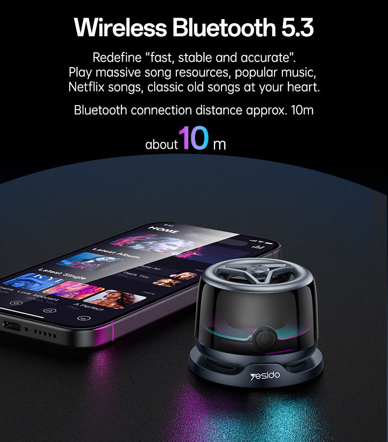 SPEAKER YESIDO YSW32 BLACK