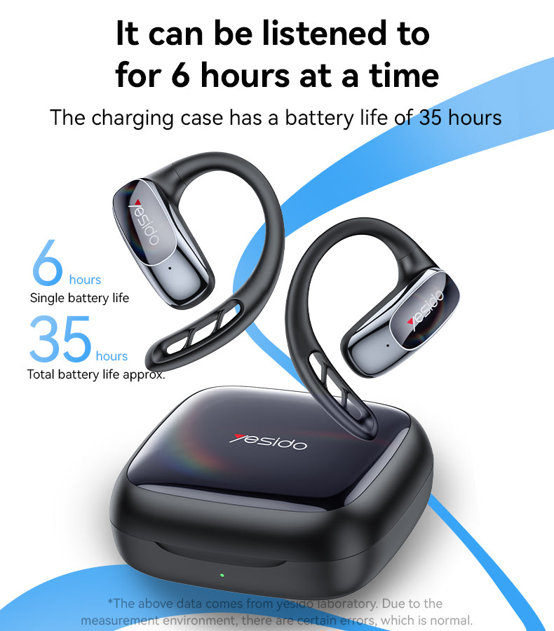 AIRPOD YESIDO YSP24 BLACK