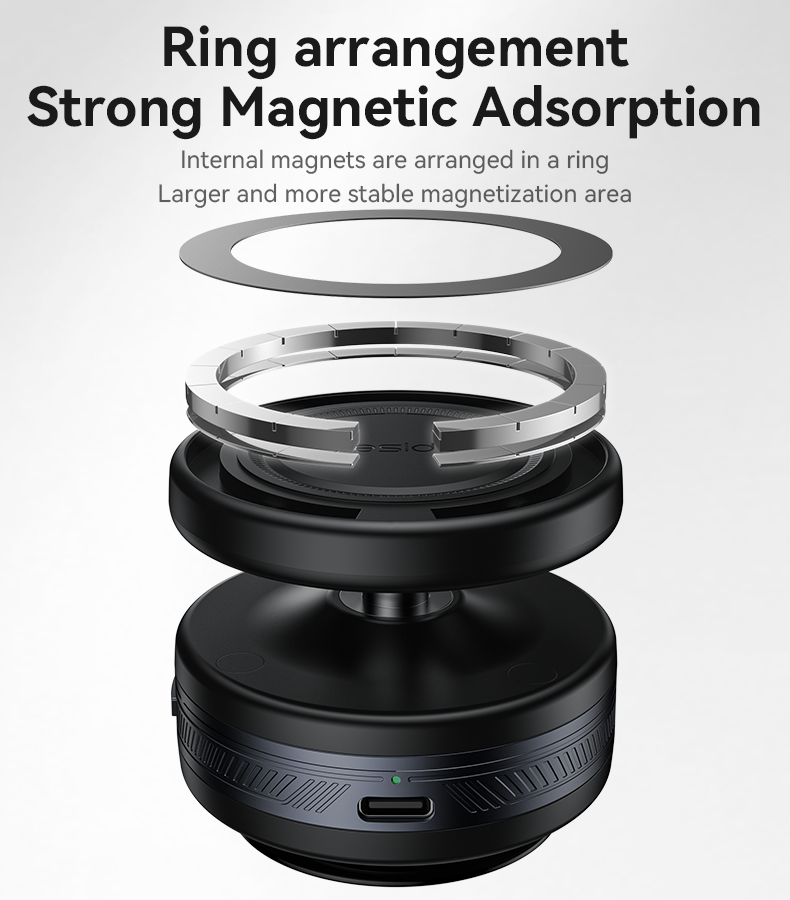 Magsafe holder with ball head electric vacuum cup&nbsp C224