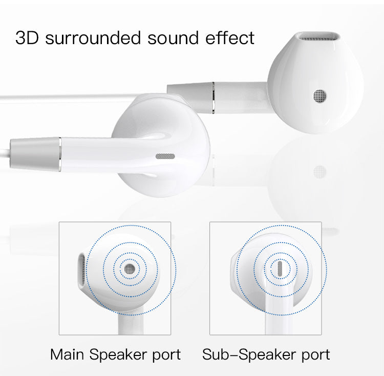 EARPHONE YESIDO YH30 White