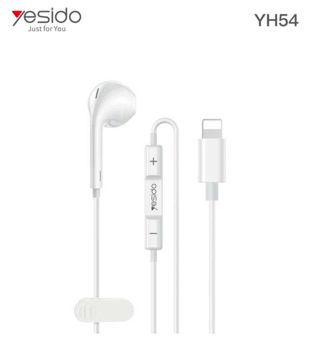 Second generation Apple cracked direct plug solid line single right earphone YH54