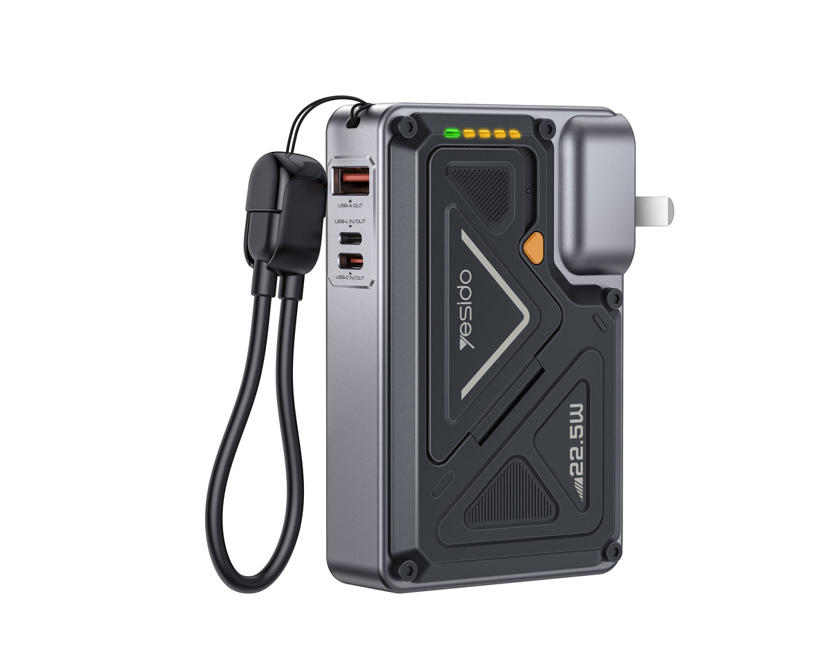 Power bank YESIDO YP89-EU BLACK
