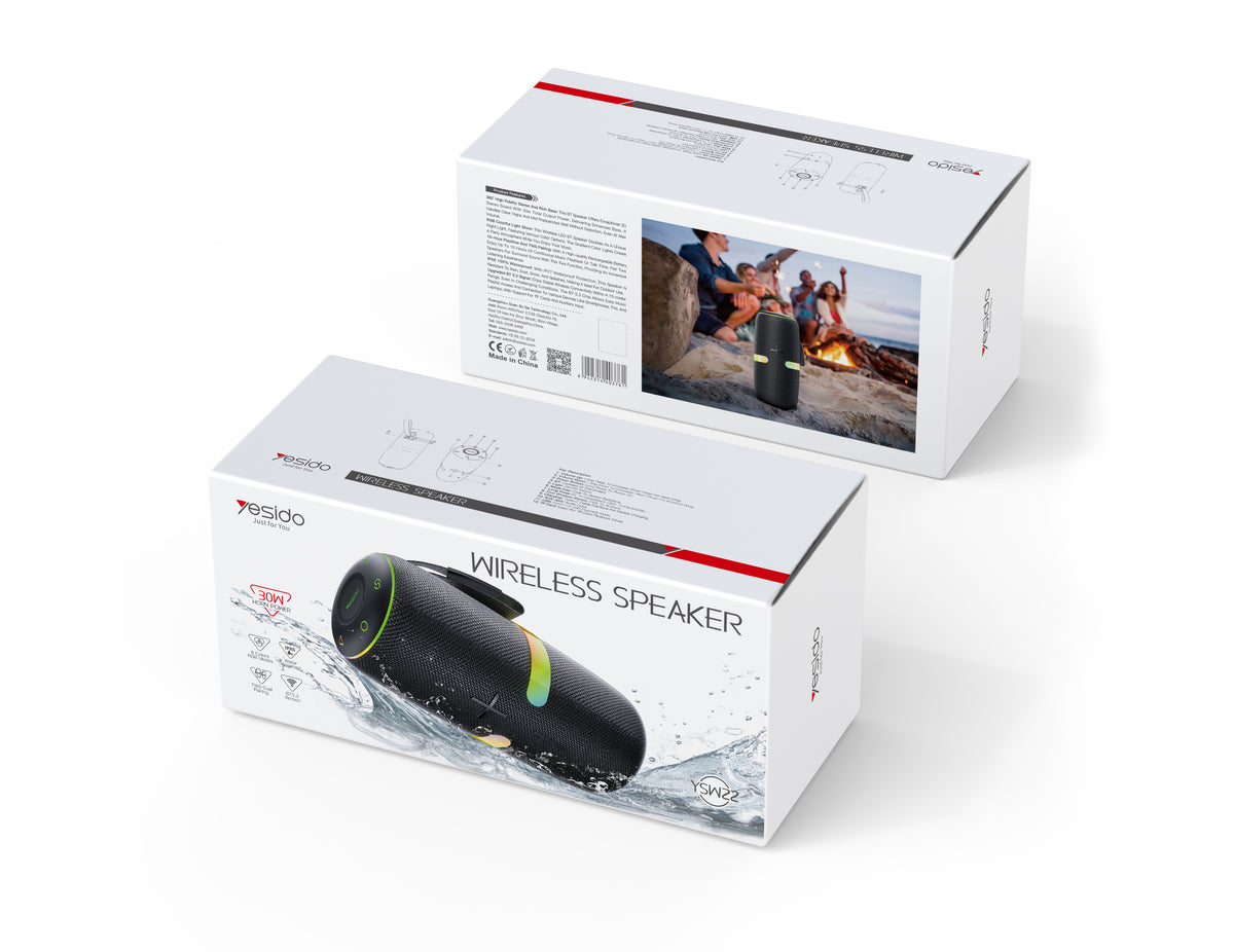 SPEAKER YESIDO YSW22 BLACK