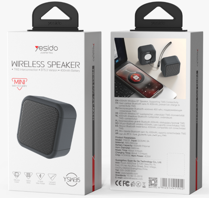 Bluetooth Speaker YSW35