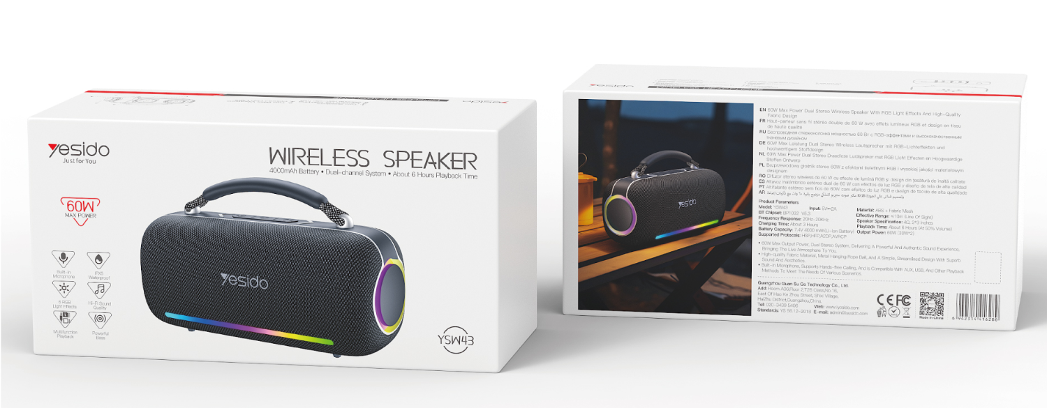 wireless Bluetooth speakers YSW43